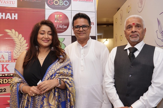 Brahma KK Sarchandra Bose attended Cinema Aaj Tak Award At Mumbai