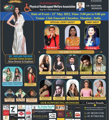 Miss & Mrs Royal Global Queen 2022 & Royal Global Achiever Award Season 2 To Be Held In Mumbai On 20-21 May 2022 at Club Emerald Chembur Mumbai