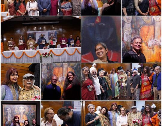 Artists and celebs throng NGMA retrospective tribute to Rini Dhumal and her colourful Canvas of Life