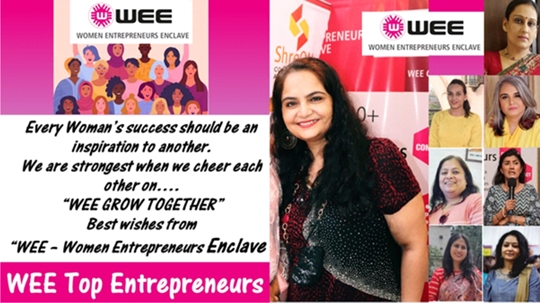 WEE – Women Entreprenuers Enclave – We Are Strongest When We Cheer Each Other…. Wee Grow Together