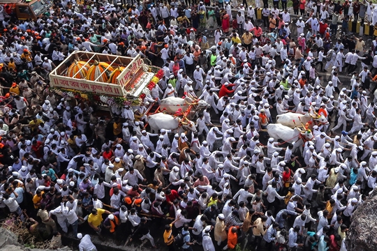 परवेझ दमानिया आणि रतन लुथ हे भारतातील प्रख्यात छायाचित्रकारांच्या लेन्समधून पंढरपूर वारीची अप्रतिम छायाचित्रे ‘द  ग्रेट पिलग्रिमेज, पंढरपूर’  या नावाने घेऊन आले आहेत