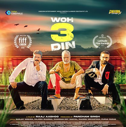 Sanjay Mishra’s WOH 3 DIN Wins At Falcon International Fest In London  Cementing Indian Feature Film’s Success On A Global Scale