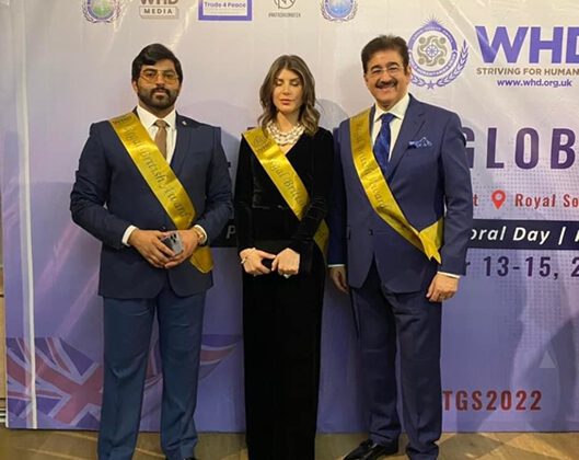 Prestigious  Regal British Award For Sandeep Marwah