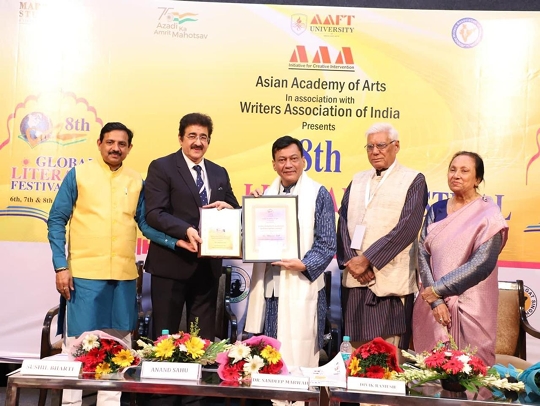 3rd Suraj Parkash Marwah Sahitya Ratan Awards Ceremony at Marwah Studios