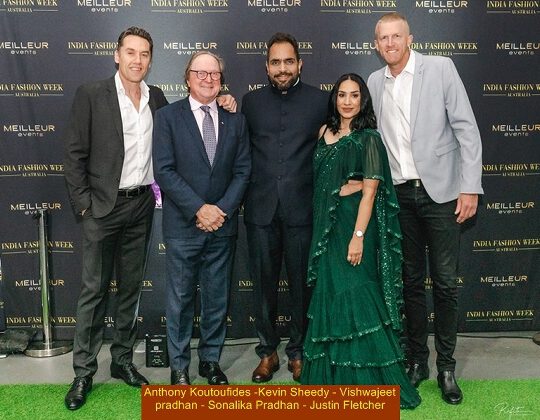 Sonalika And Vishwajeet Pradhan’s India Fashion Week Australia Returns To The Runway Following A Two Year, Pandemic Induced Hiatus, At The Epic Marvel Stadium In Melbourne