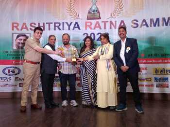 Grand And Successful Organization Of RASHTRIYA RATNA SAMMAN 2023 Season 2 By Showman With Midas Touch Dr Krishna Chouhan In Mumbai