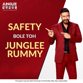 Junglee Rummy Ropes In Ajay Devgn As Brand Ambassador  Unveils Its New Campaign Rummy Bole Toh JUNGLEE RUMMY