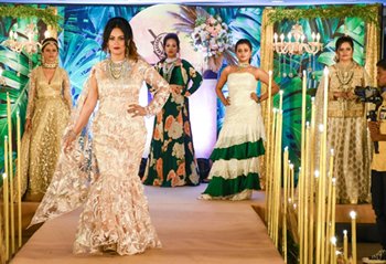 Panache Glam Model Fashion Show By Designer Vishal Kapoor Vk