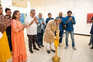 Whispers Of The Wilderness Paintings Exhibition By Contemporary Artist Vinita Sadarangani In Jehangir