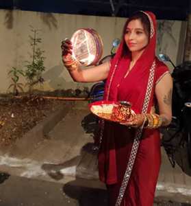 As Ms Neha Bansal Becomes Mrs Bansal Fans Go Heart Broken As Pictures Goes Viral Celebrating Her First Karvachauth