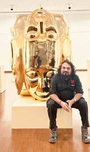 RADIANCE WITHIN Sculptures Exhibition By Renowned Sculptor Sunil Deore In Nehru Centre Art Gallery