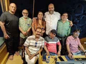 Baba Neeb Karori Maharaj Mauni Maa Web Series Song Recorded At Studio Space Andheri