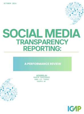 IGAP Releases Comprehensive Report On Social Media Transparency And Compliance: Calls For Increased Accountability From Platforms