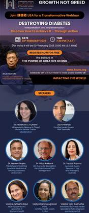 Webinar Recap: A Groundbreaking Initiative In Diabetes Reversal, Webinar Hosted By Arun Gandhi