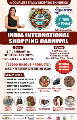 India International Shopping Carnival Exhibition In Mumbai By Eventra Exhibitions And Trade Fair Llp Mayur Narwani And  Ujawal Verma